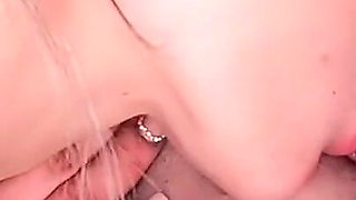 Blonde and Brunette Giving Tasty and Taking Hot Milk in the Mouth - Luiza Marcato - Charlotte - Lp Productions