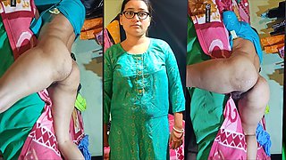 18+ xxx Cheating Indian bhabhi hard anal sex after sucking her devar cock