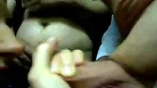 A crazy amateur bukake: Blowjob, Cumshot  Groupsex Porn