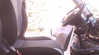 Hot Cracking Pedal Pumping Video Fetish Car Drive