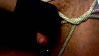 Jaw-dropping Derek Anguish enjoys the sheer pleasure from being frontismbed by his master