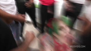 Bday Party, Alexxa Vice, 7on1, BBC, DAP, ButtRose, Squirt, Cum