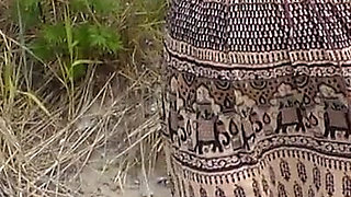 Jen Flashes at the Beach