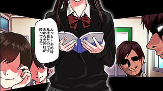 School humiliation! Sweaty female student