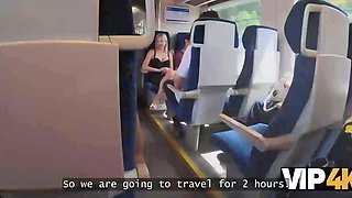 The romantic couple has their tripped ending with a blonde whoring out