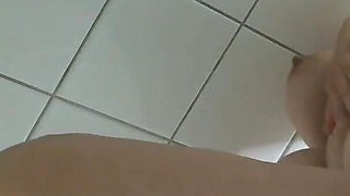 Anal Toy Fucking in the Shower