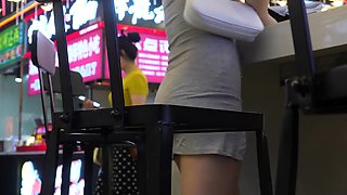 A kinky picked up euro amateur outdoor upskirt in hd