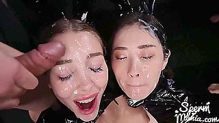 Sticky Bukkake Girls - Mary Popiense And Haruka Suzuno - Lucie Theodorova