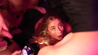 Lilly Phillips in well-known 40 Man Bukkake scene