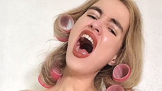 Yawning with Rollers on