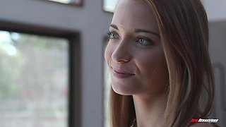 New Sensations - Teen Step Sister Carolina Sweets Big Dick Fuck and Facial: Porn