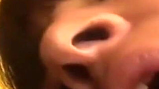 Argentinian Amateur Pamela V. Double Cumshot