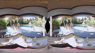 Naughty America - Surprise birthday party turns into a foursome!