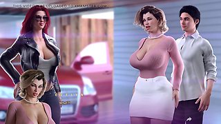 Sex note, public washroom, anime porn