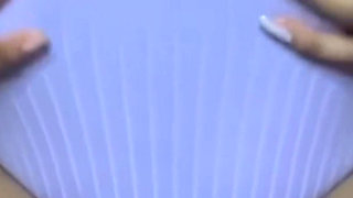 Squeezing My Big Boobs Monster Dildo Anal Masturbation