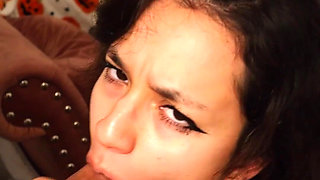Blowjob Video of Me in My Cute Gym Jumpsuit!