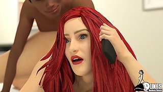 Drilling, black fuck, step