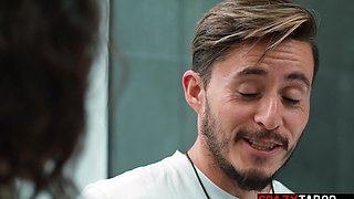 Naughty mommy lesbian fucks steamy teenager