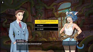 Magic academy gameplay features an epic orgy scene