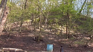 My kinky Easter - outdoor bdsm and humiliation orgasms