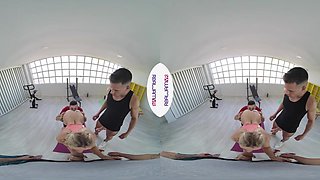 Three Dicks for Dirty Slut - RealJamVR