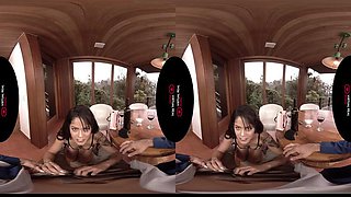 Gorgeous Hispanic woman wants your cock. ft. Shayenne Samara: Big Ass, Blowjob  Babe VR Porn