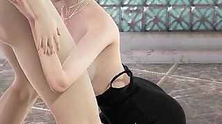 Yayoi In Black Dress Make The Best Blowjob Ever In 2025 With Massive Cumshot 3D Porn POV Animation