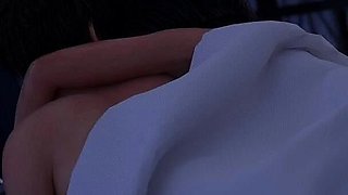 Stepson Fucks His Sexy Stepmom While Stepdad Watches - 3D Hentai Animated Porn - Milfy City