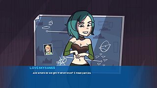 Camp Pinewood [v2.8.0] Part 22 Sexy Quarrel Gwen by Loveskysan69