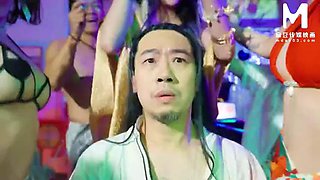 ModelMedia Asia - Party Boy Qu Yuan - Ancient Cock Fucks Modern Pussy