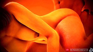 Valorant Neon Reverse Cowgirl Handjob Doggy by Monarchnsfw Animation with Sound 3D Hentai Porn Sfm