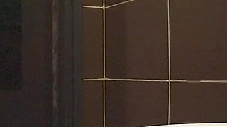 Camera in the Toilet at Home. Mature MILF with a Big Ass and Hairy Pussy Pisses. Amateur Asmr with the Gurgle of Urine.