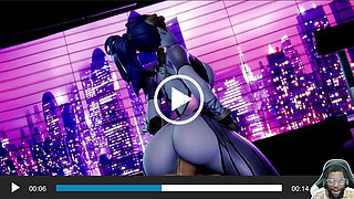 Thicc Ass Mercy Gets Anal Fucked, Tight Ass Widowmaker Riding a Cock, Tight Petite Nico Ass Fucked