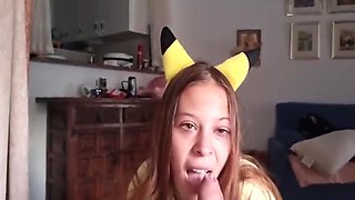 Pokemon Picachu Teenage 18+ Sucking Big Dick And Cum In Mouth