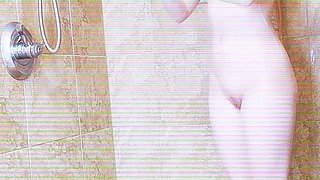 Small titted brunette amateur anal nailed at home