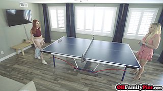Deepthroating blowing cock by arousing teenager Lacy Lennon