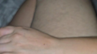 Step mom says nothing better than starting the day with a good handjob