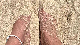 Feet in the Sand!