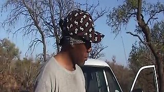 Kinky German Ebony Slut Roughly Fucked by Her Master