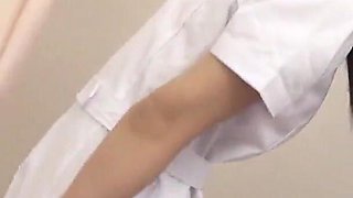 Dirty Nurse Sucks a Patient After Seducing Her Doctor and Getting Cunt Screwed