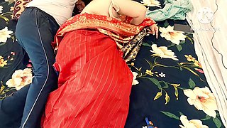 Maid role play featuring desi girls in school uniforms