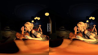 College Dorm With Blonde Vr Cgi