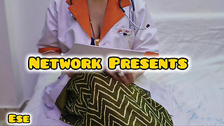 Female Doctor Treatment Starts with Blow Job