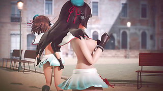 Mmd R-18 Anime Girls Sexy Dancing (clip 39)