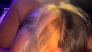 Amateur Black Hotel fuck and car Blowjob