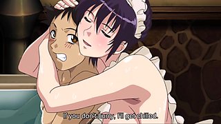 Boss punished buxom maid for masturbating - Hentai Uncensored