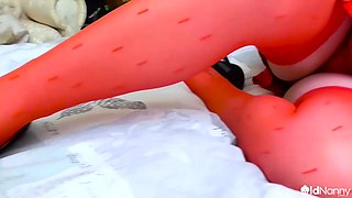 Curvy Solo Mature Auntie Trisha Toy Pleasure - OLDNANNY