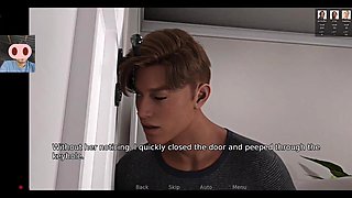 I Saw the Beautiful Landlady's Big Ass Through the Keyhole of the Door