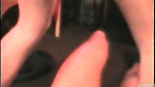 Blonde Siren's Lingerie Heat Ignites in Wild Solo Passion
