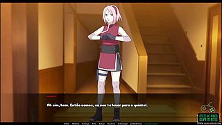 Naruto visual novel featuring Hinata in steamy hentai scenes